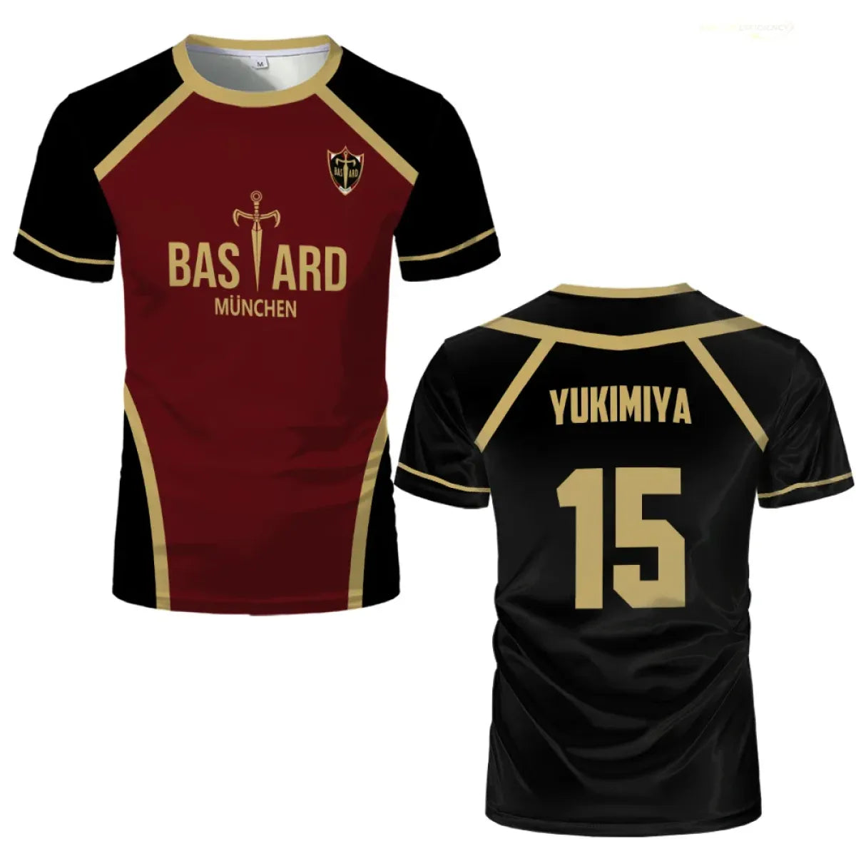 Blue Lock Bastard München Kaiser Cosplay Jersey Tee - T-Shirts - T-Shirt - 8