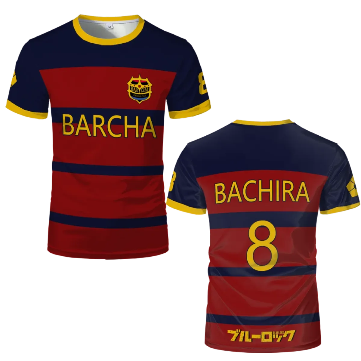 Blue Lock Bachira FC Barcha Cosplay Jersey Tee - T-Shirts - T-Shirt - 13