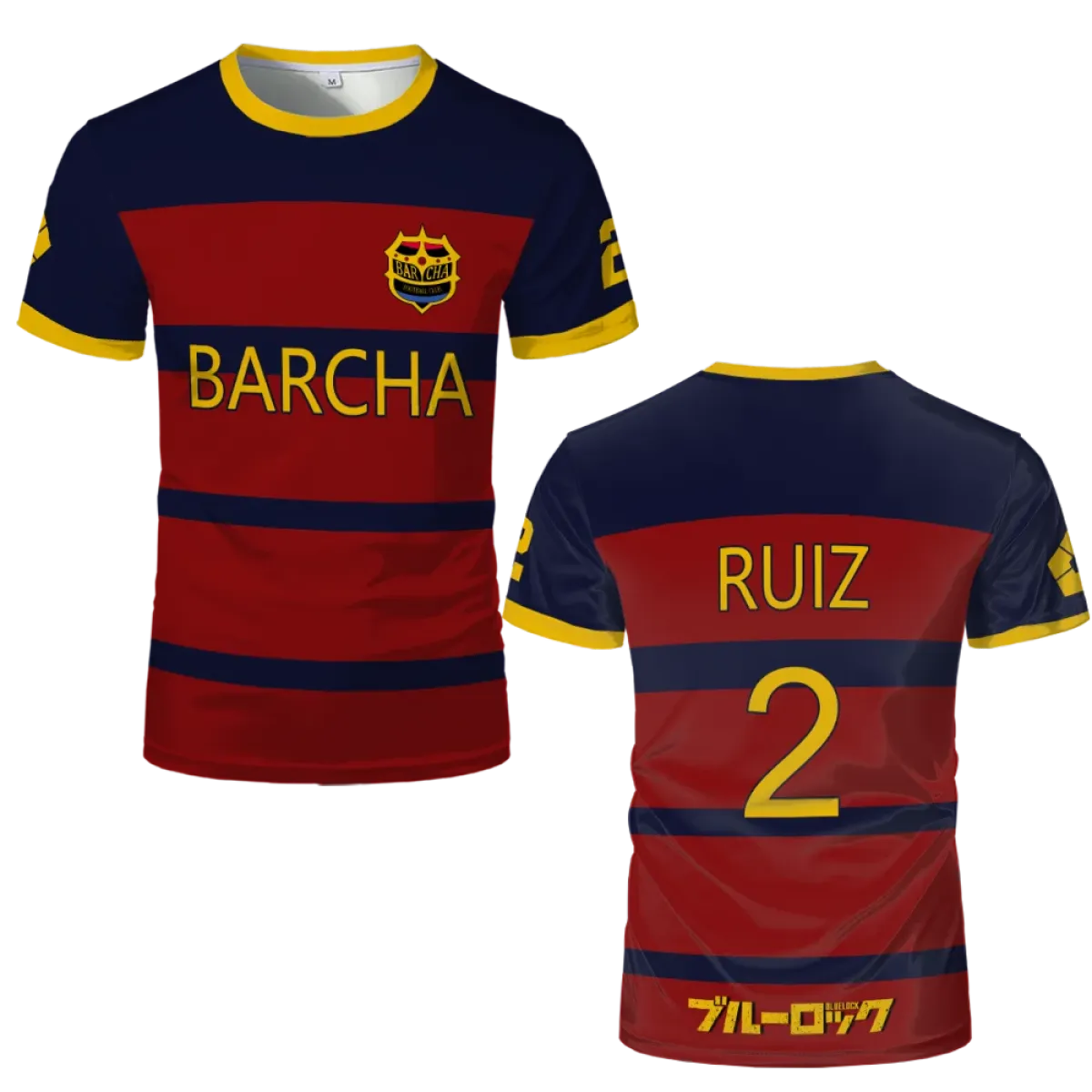 Blue Lock Bachira FC Barcha Cosplay Jersey Tee - T-Shirts - T-Shirt - 10