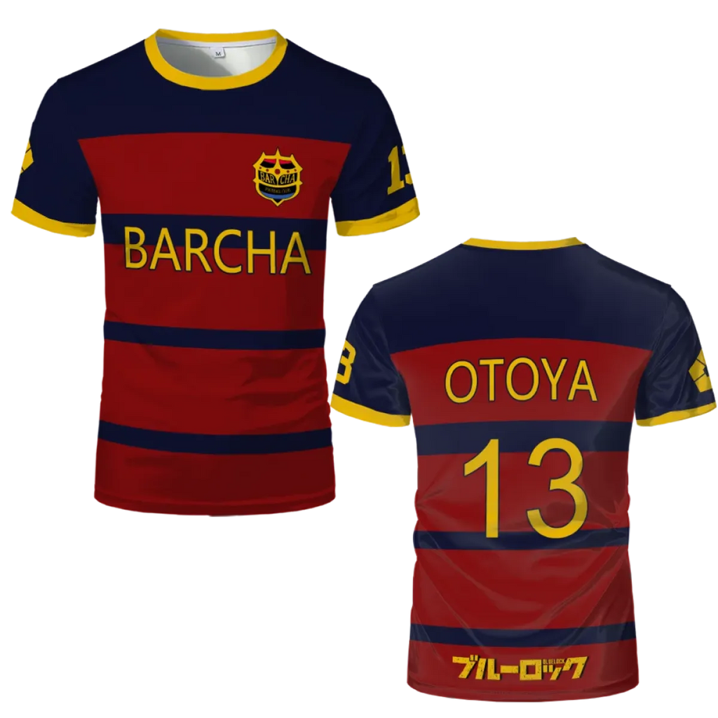 Blue Lock Bachira FC Barcha Cosplay Jersey Tee - T-Shirts - T-Shirt - 8