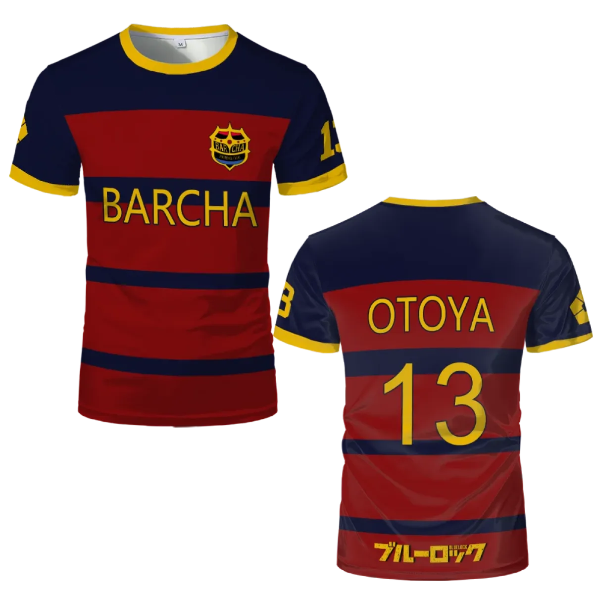 Blue Lock Bachira FC Barcha Cosplay Jersey Tee - T-Shirts - T-Shirt - 8