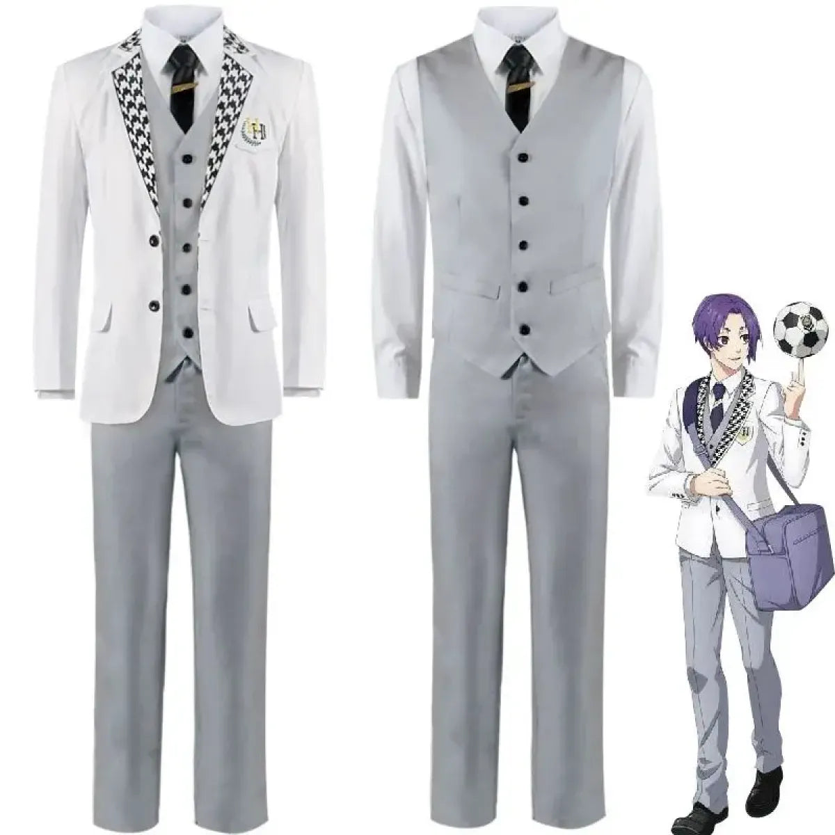 Reo Mikage Blue Lock Cosplay Outfit Full Set - Cosplay - Cosplay - 5