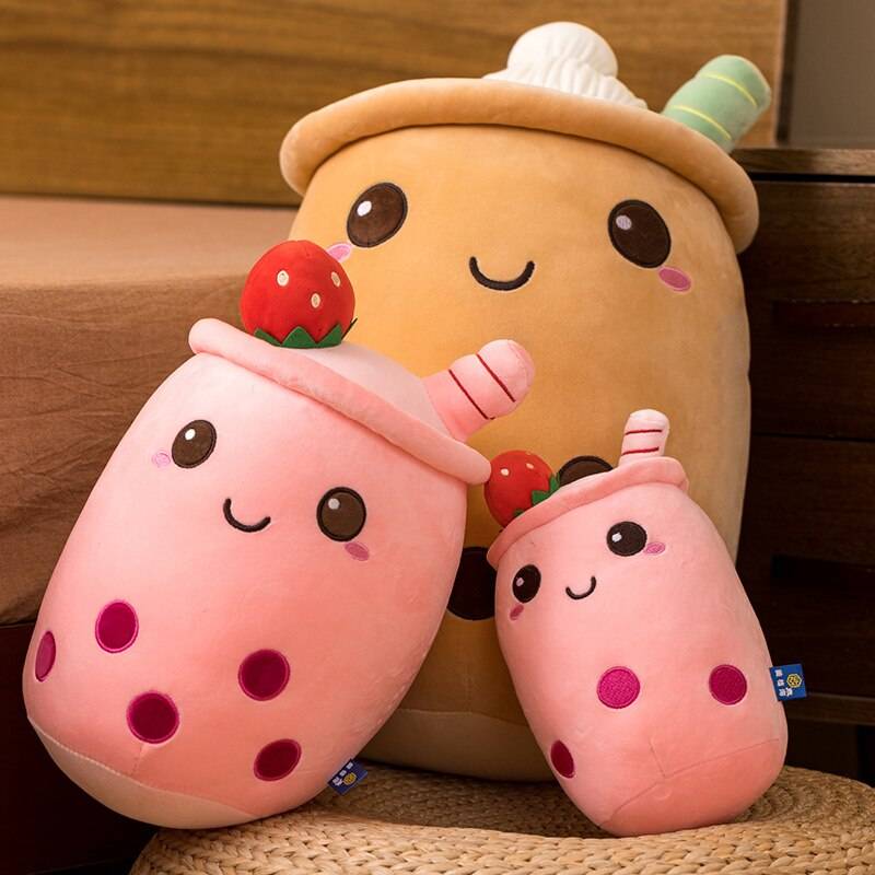 Boba Milk Tea Plushies - Toys - Stuffed Animals - 12 - 2024