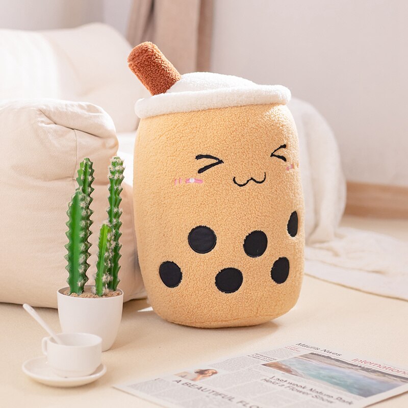 Boba Milk Tea Plushies - about 22-24cm / teddy-plush-brown - Toys - Stuffed Animals - 56 - 2024