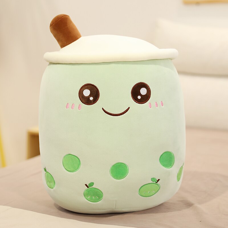 Boba Milk Tea Plushies - about 22-24cm / apple green - Toys - Stuffed Animals - 61 - 2024