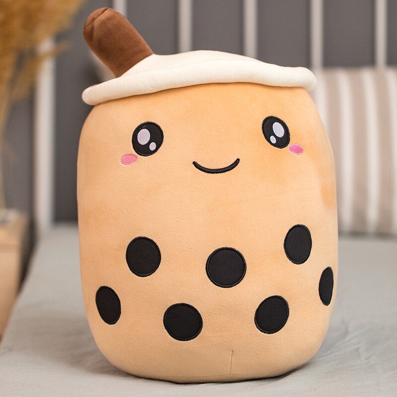 Boba Milk Tea Plushies - about 22-24cm / Flax - Toys - Stuffed Animals - 64 - 2024