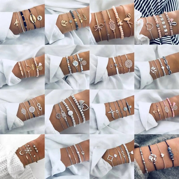 Bohemian Bracelets Set - Women’s Jewelry - 1