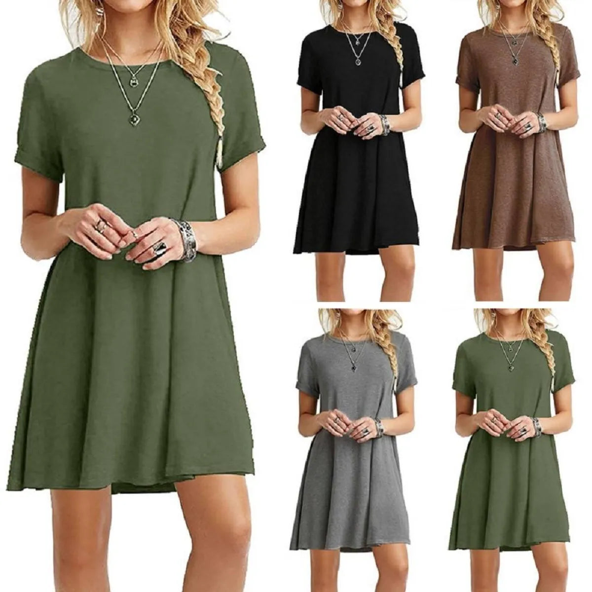 Casual Boho Beach Dresses - All Dresses - 1
