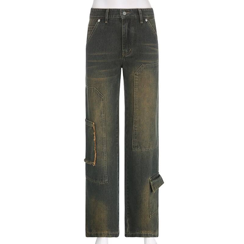 Boho Chic Loose Fit Jeans - Bottoms - Pants - 4 - 2024