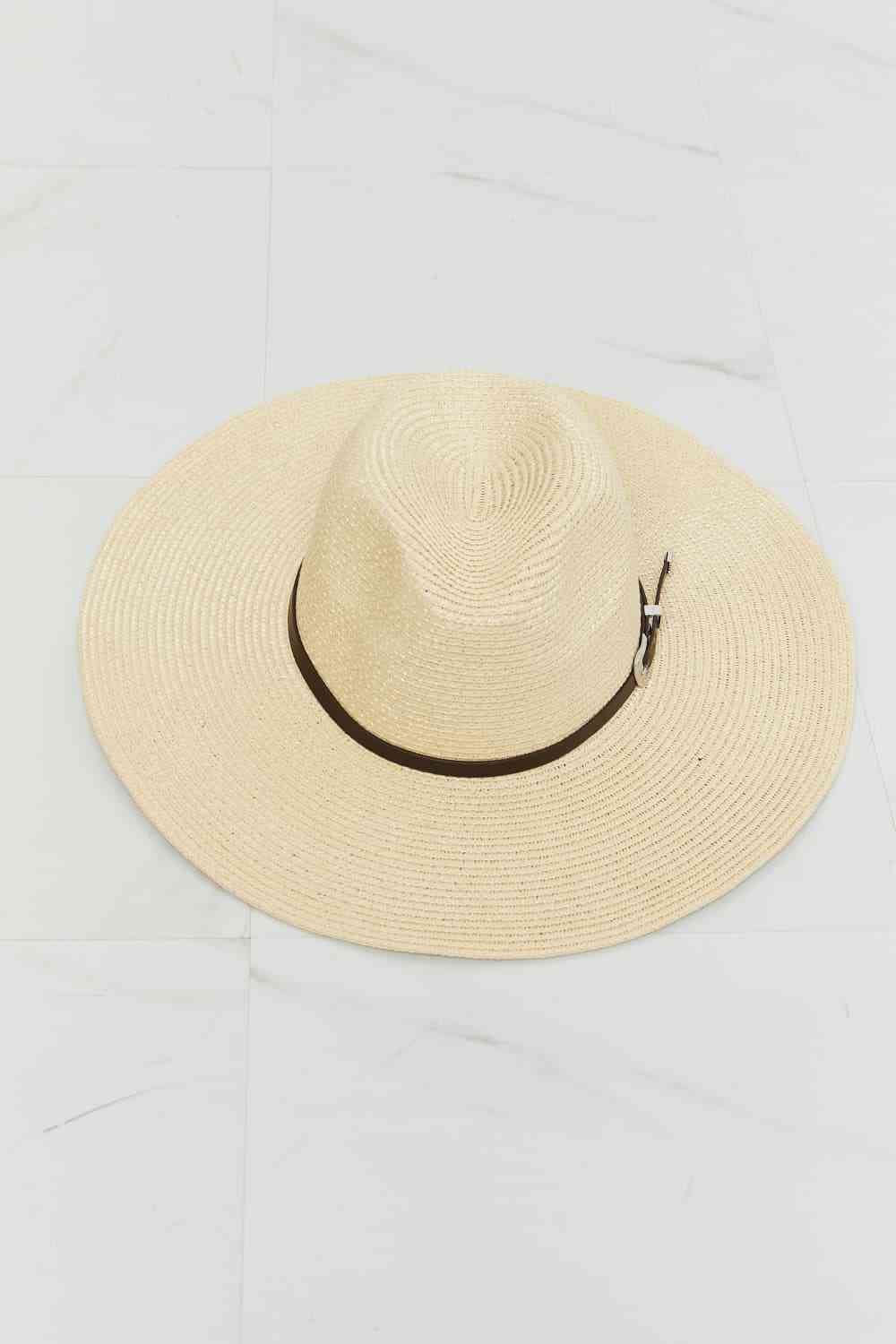 Boho Summer Straw Fedora Hat - White / One Size - Accessories - Hats - 6 - 2024