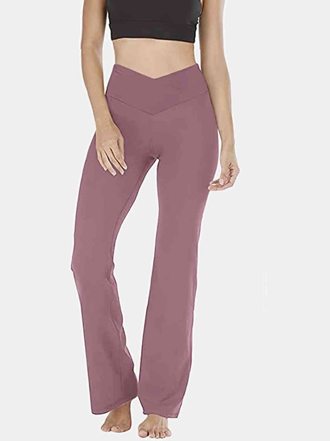 V-Waist Bootcut Long Pants - Bottoms - Pants - 11 - 2024