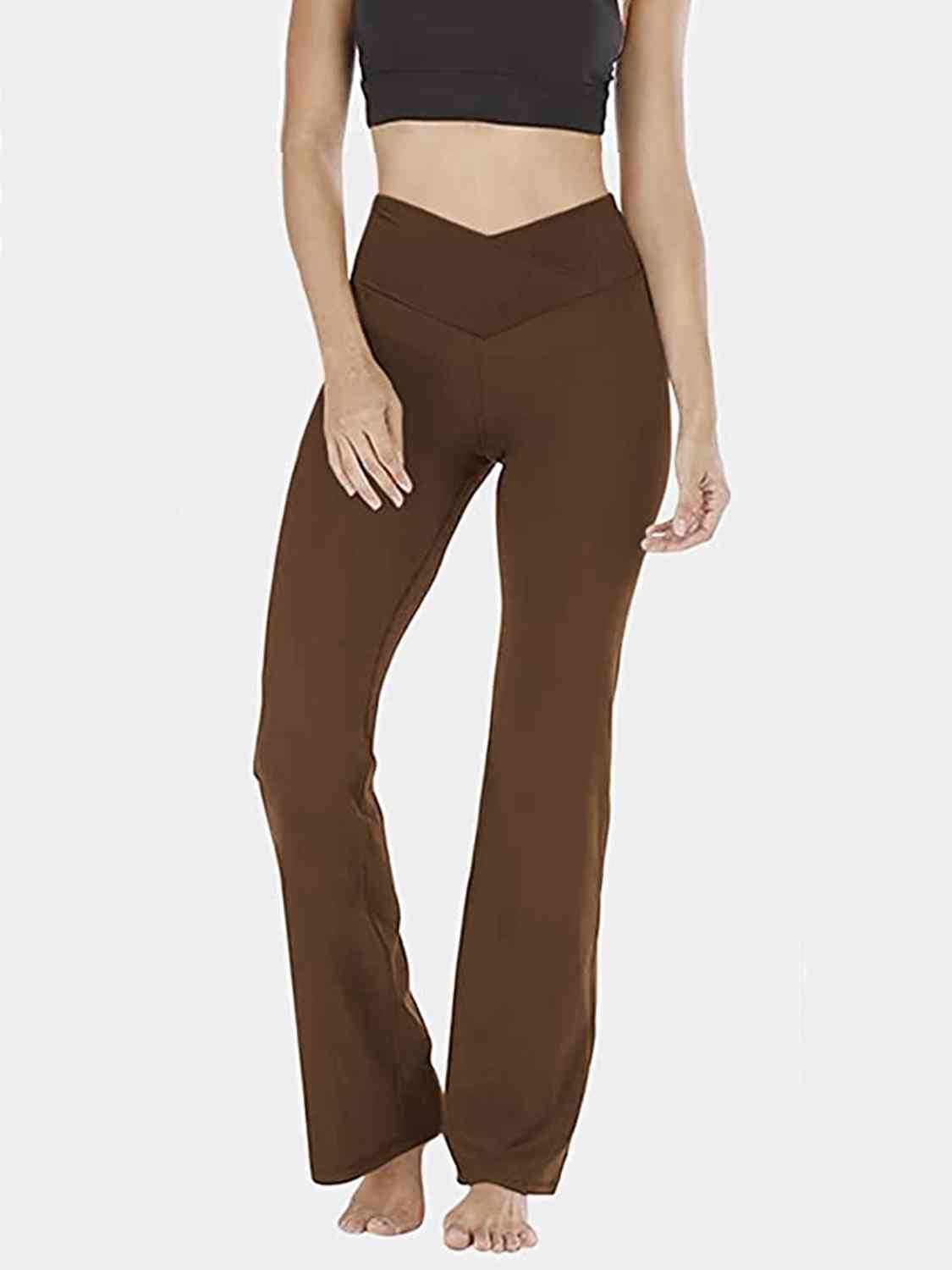 V-Waist Bootcut Long Pants - Bottoms - Pants - 14 - 2024