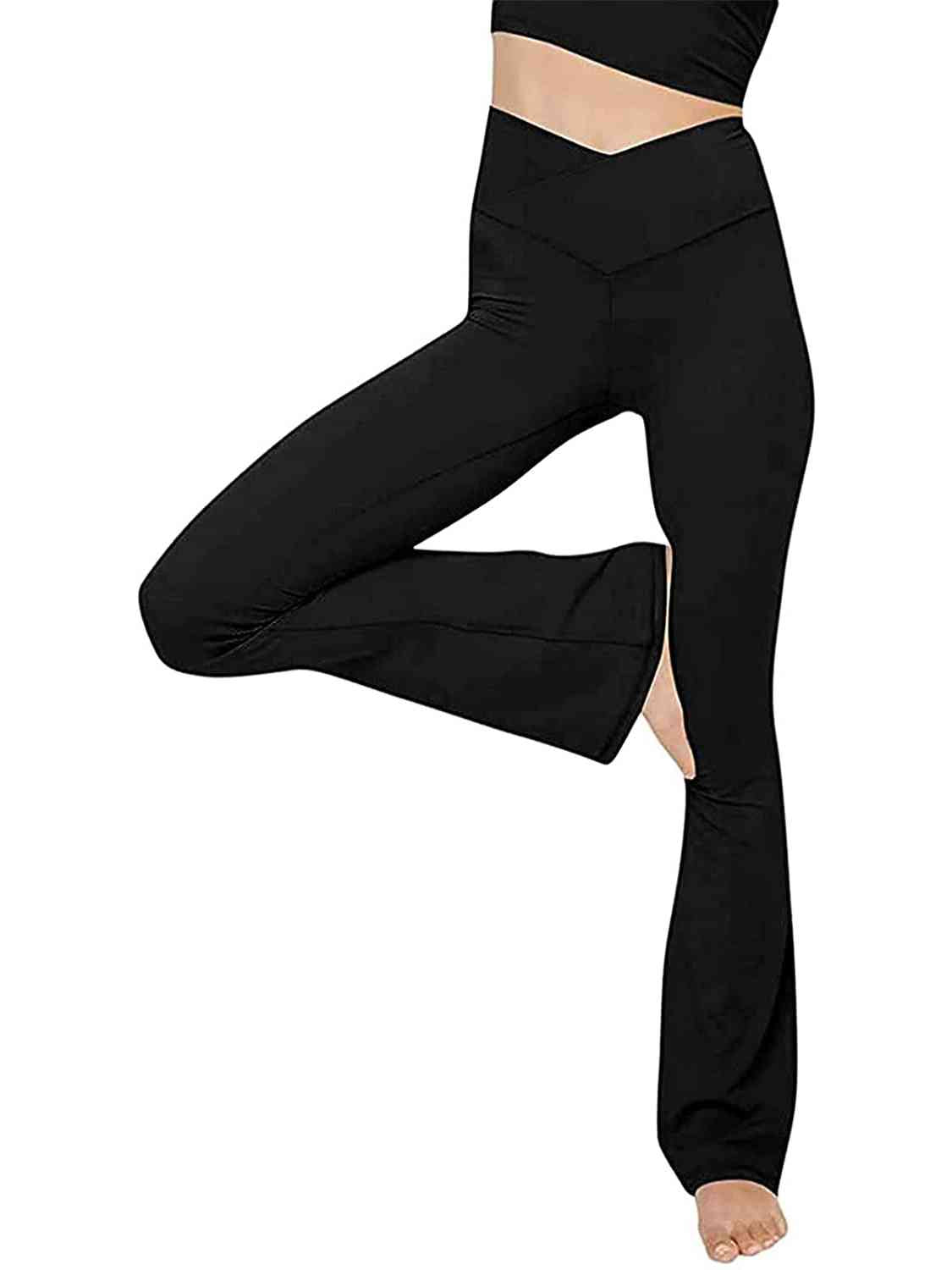 V-Waist Bootcut Long Pants - Bottoms - Pants - 21 - 2024