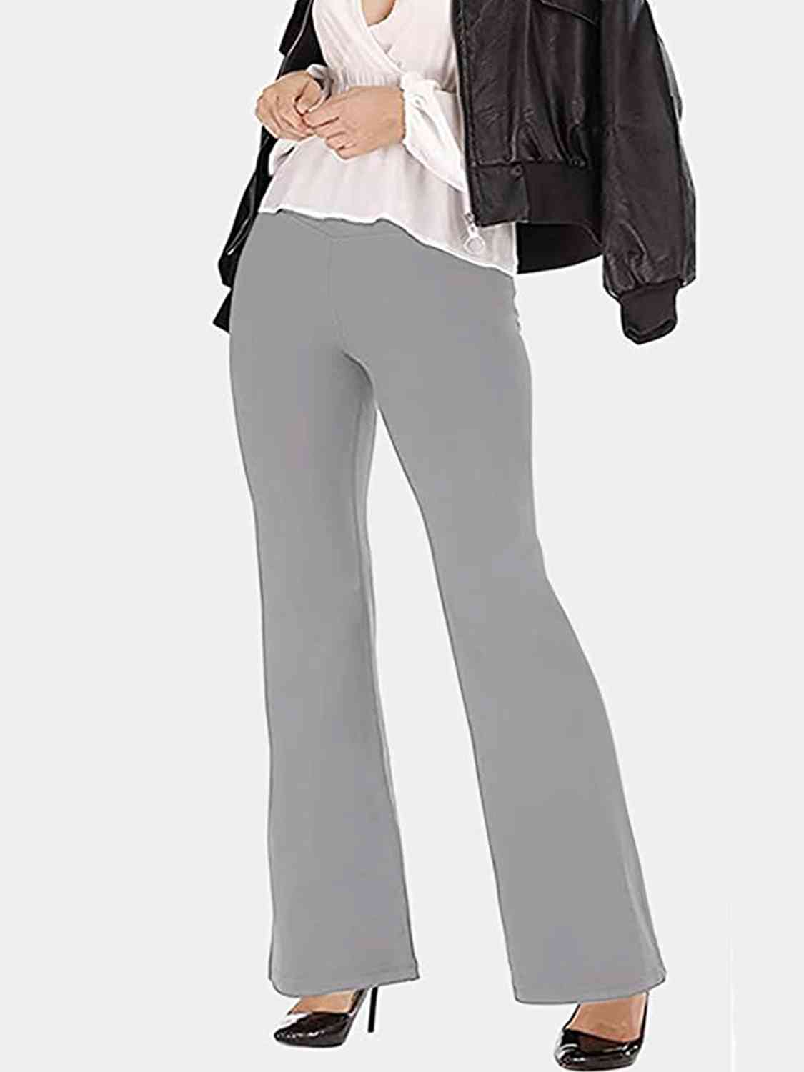 V-Waist Bootcut Long Pants - Bottoms - Pants - 3 - 2024