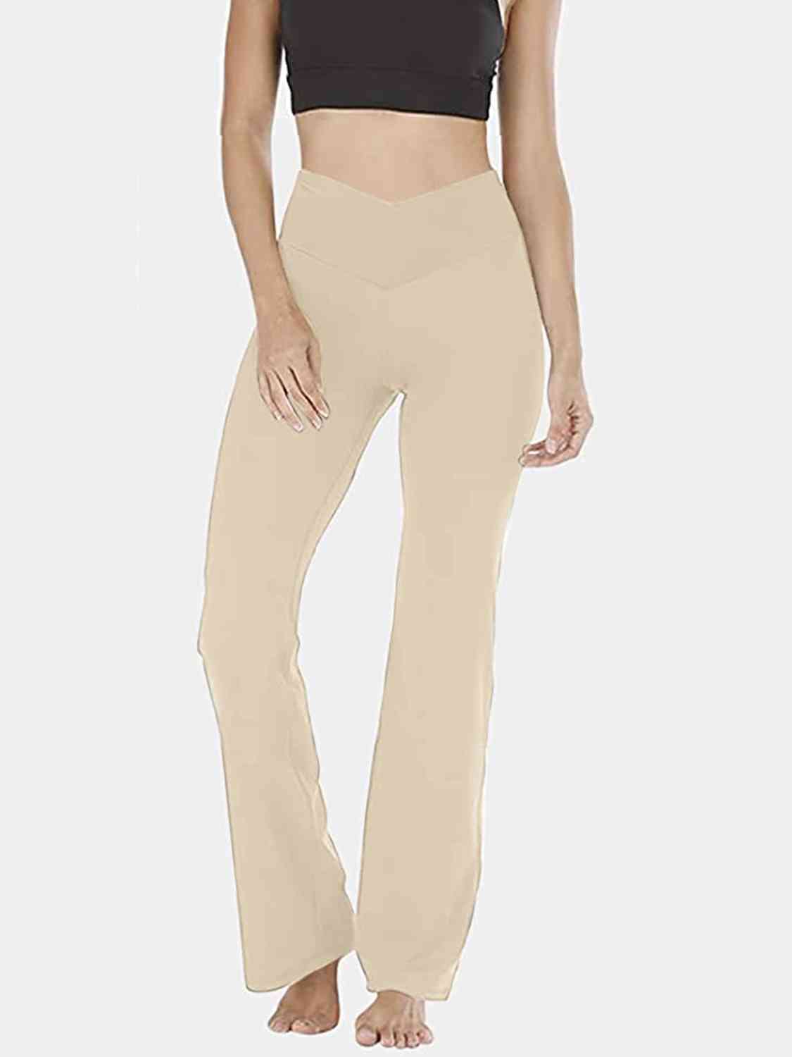 V-Waist Bootcut Long Pants - Bottoms - Pants - 8 - 2024