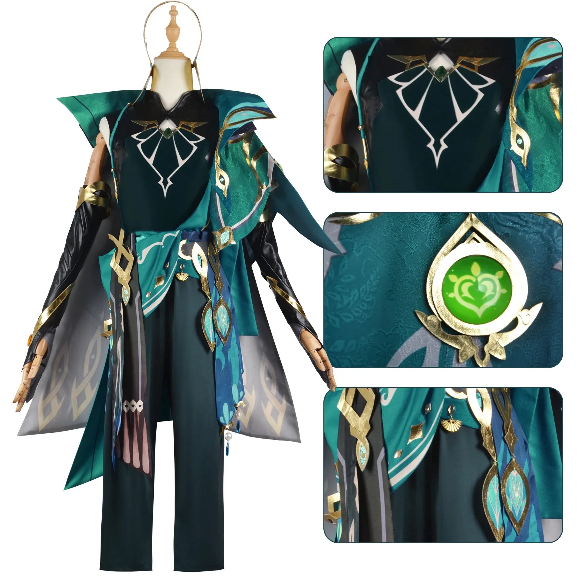 Alhaitham Cosplay Costume - Genshin Impact - Bottoms - Costumes - 3 - 2024