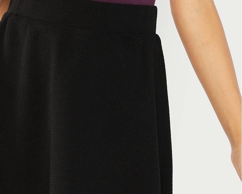 Black High Waist Mini Skirt - Bottoms - Shirts & Tops - 4 - 2024