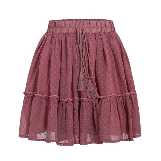 Bohemian Mini Skirt with Tassel - Bottoms - Skirts - 1 - 2024