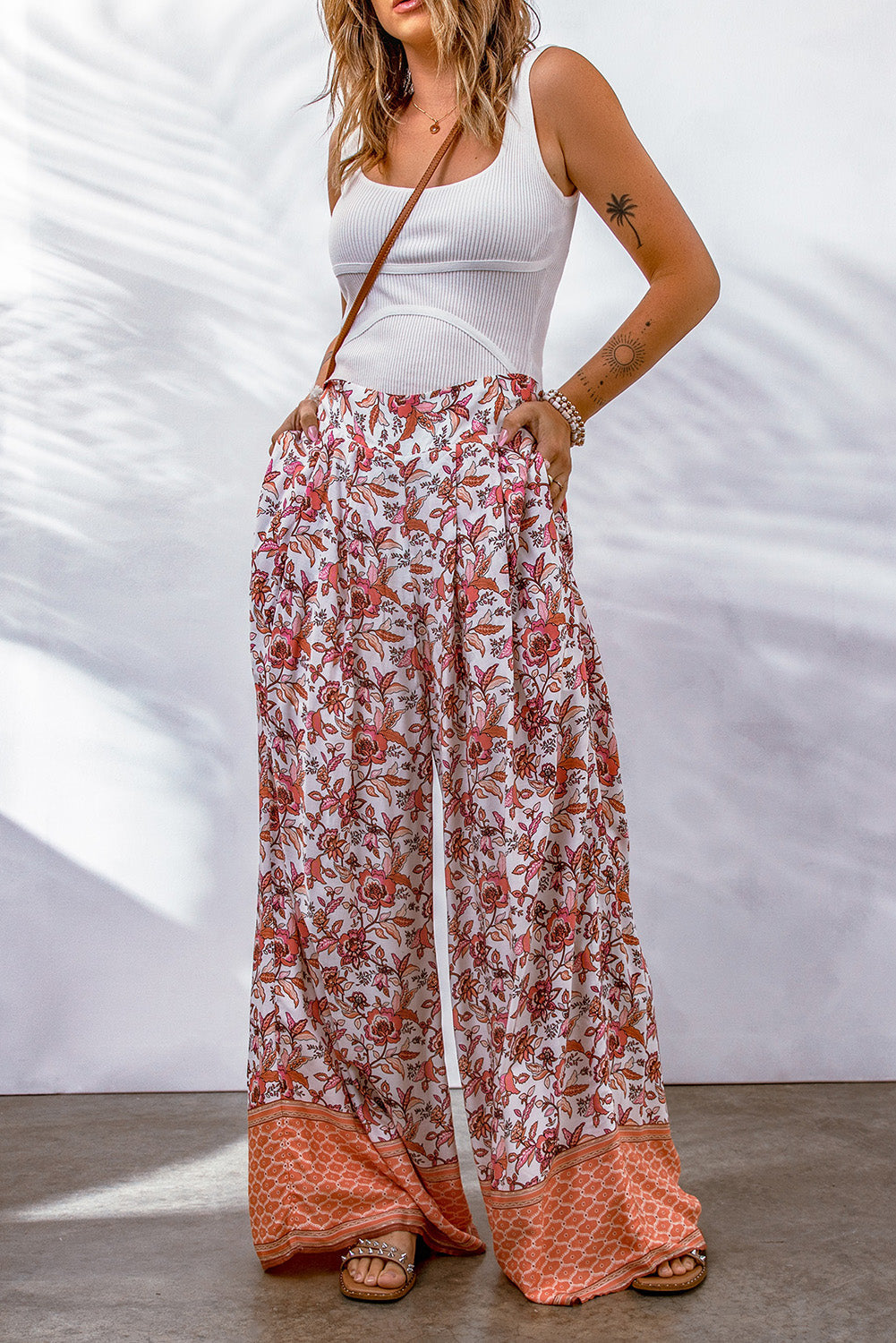 Bohemian Pleated Culottes - Bottoms - Pants - 3 - 2024