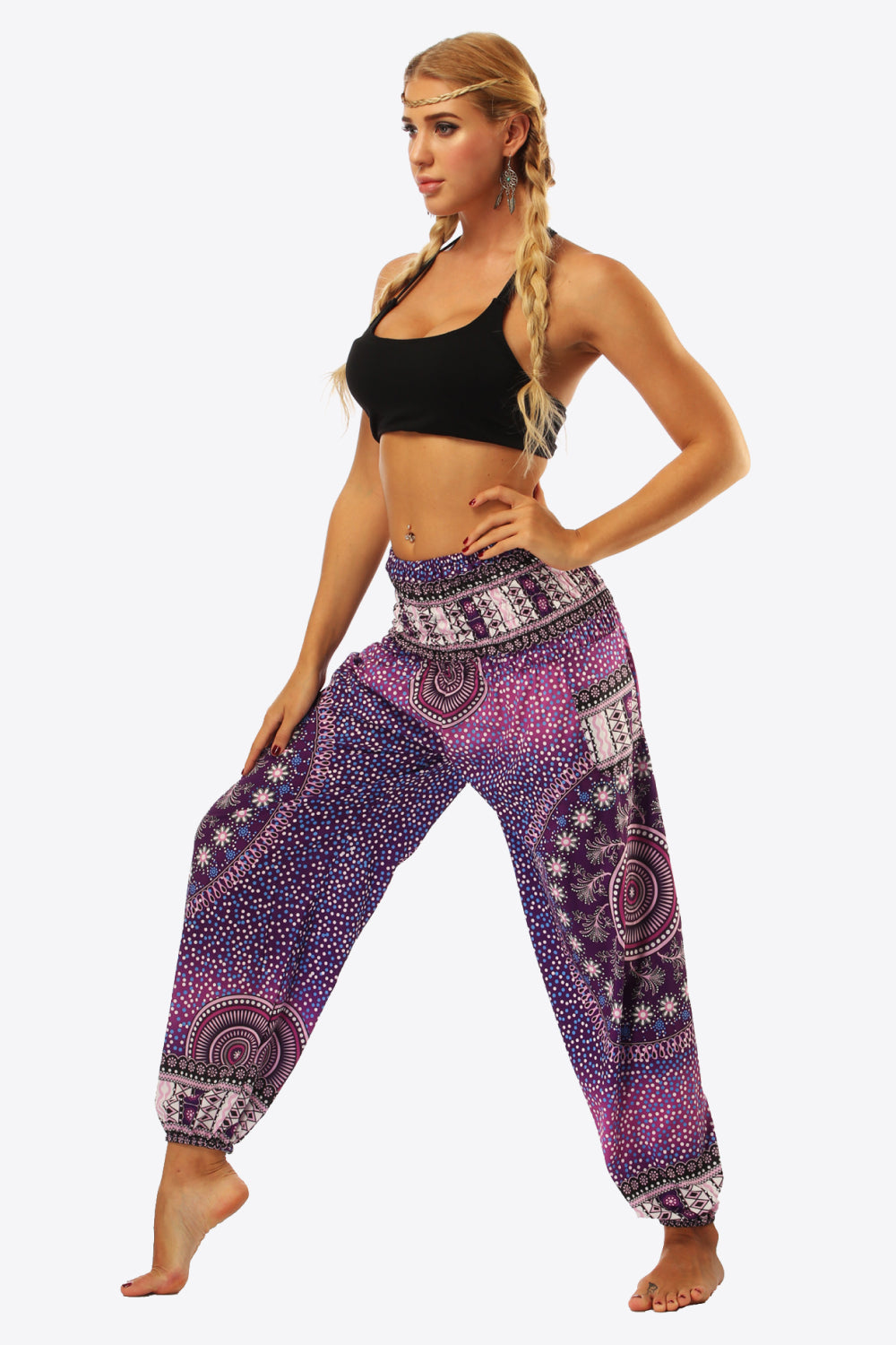 Bohemian Pocket Pants - Purple / One Size - Bottoms - Pants - 5 - 2024
