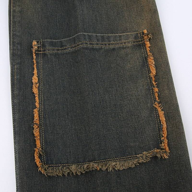 Boho Chic Loose Fit Jeans - Bottoms - Pants - 16 - 2024