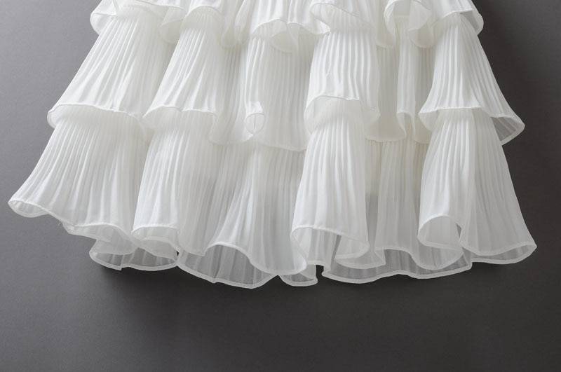 Boho Ruffle Mini Skirt With Elastic Waist - Bottoms - Skirts - 11 - 2024