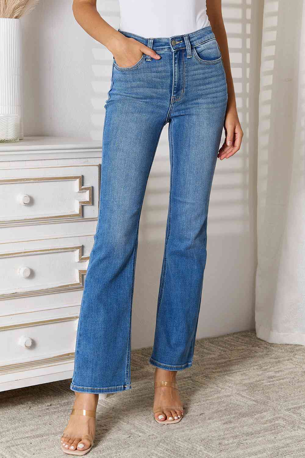 Bootcut Jeans with Pockets - Bottoms - Pants - 5 - 2024