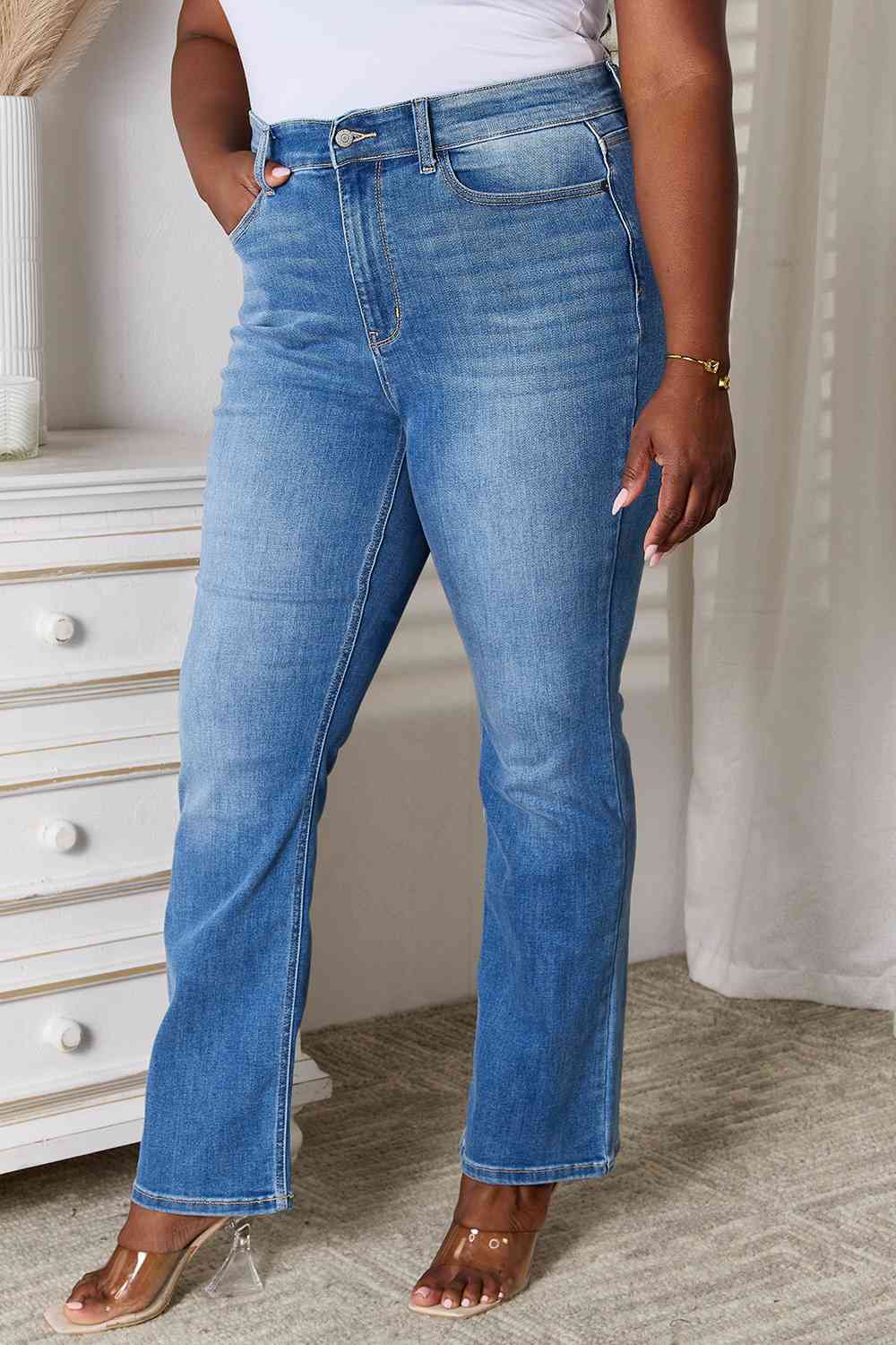 Bootcut Jeans with Pockets - Bottoms - Pants - 3 - 2024