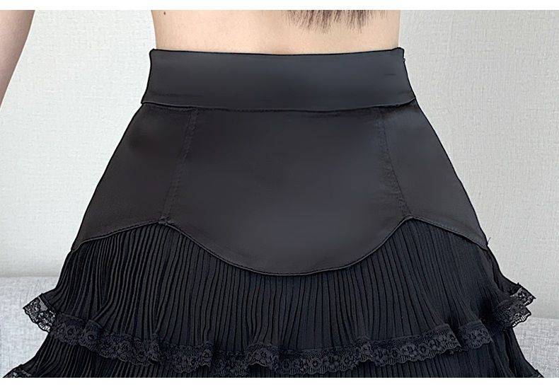 Bow Ruffle Patchwork Skirt - Bottoms - Shirts & Tops - 9 - 2024