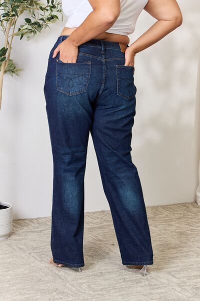 Button-Fly Straight Jeans - Bottoms - Pants - 8 - 2024