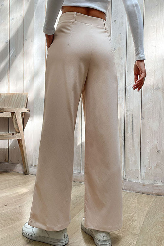 Center Seam Wide Leg Pants - Bottoms - Pants - 2 - 2024