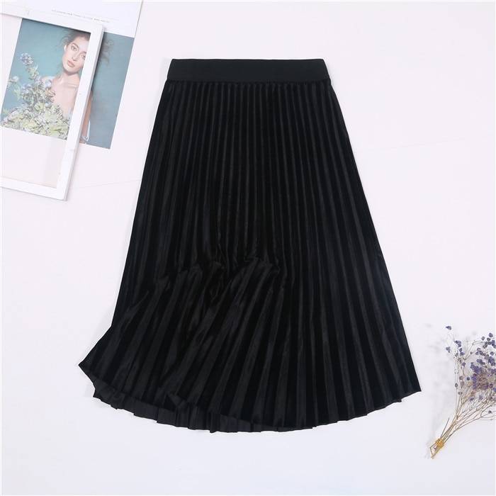 Colorful Pleated Skirt - Bottoms - Skirts - 11 - 2024