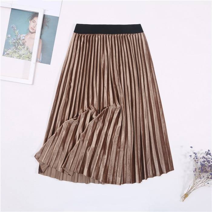 Colorful Pleated Skirt - Bottoms - Skirts - 12 - 2024
