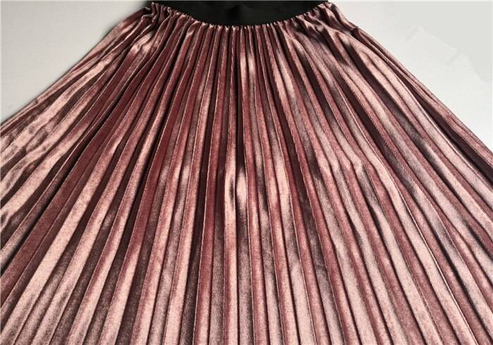 Colorful Pleated Skirt - Bottoms - Skirts - 15 - 2024
