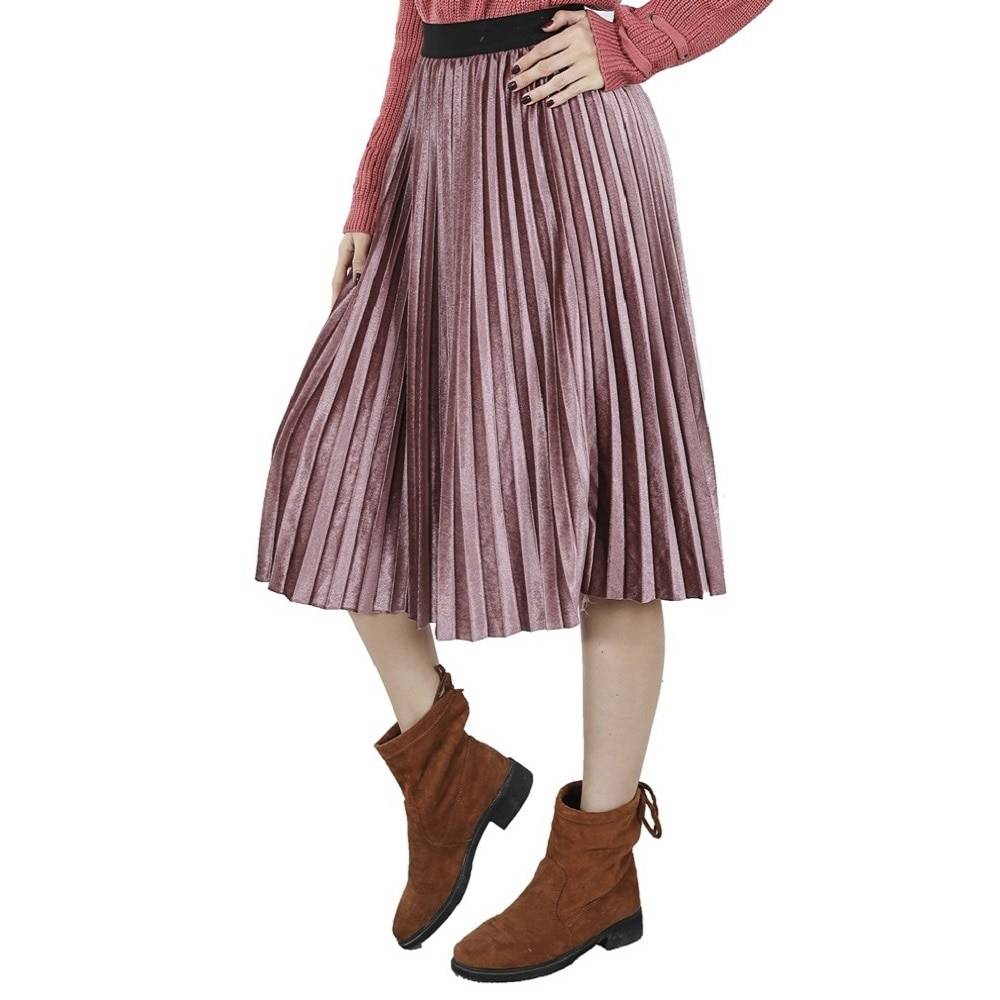 Colorful Pleated Skirt - Bottoms - Skirts - 2 - 2024