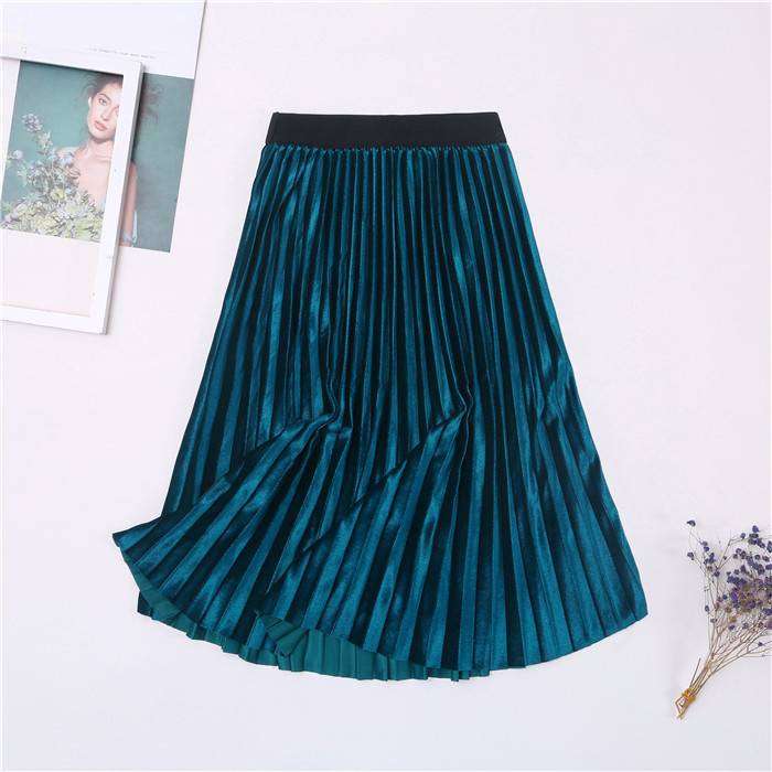 Colorful Pleated Skirt - Bottoms - Skirts - 9 - 2024