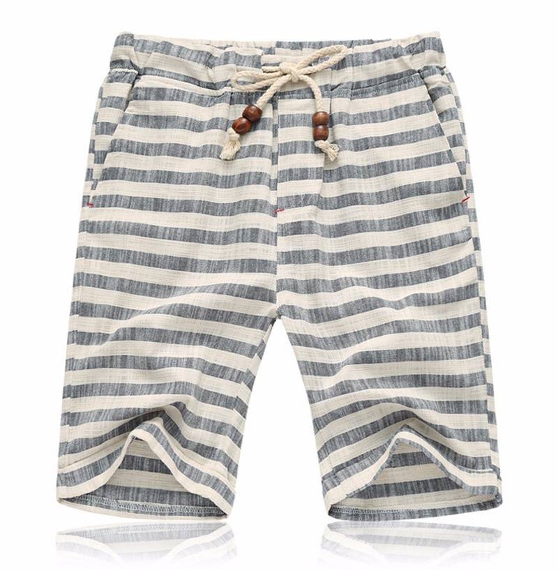 Cotton Striped Men’s Shorts - 1 / 5XL - Bottoms - Shorts - 13 - 2024