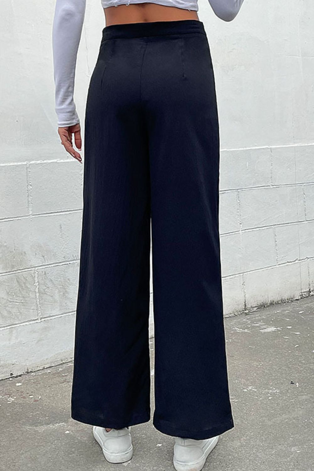 Double-Breasted Wide Leg Pants - Bottoms - Pants - 2 - 2024