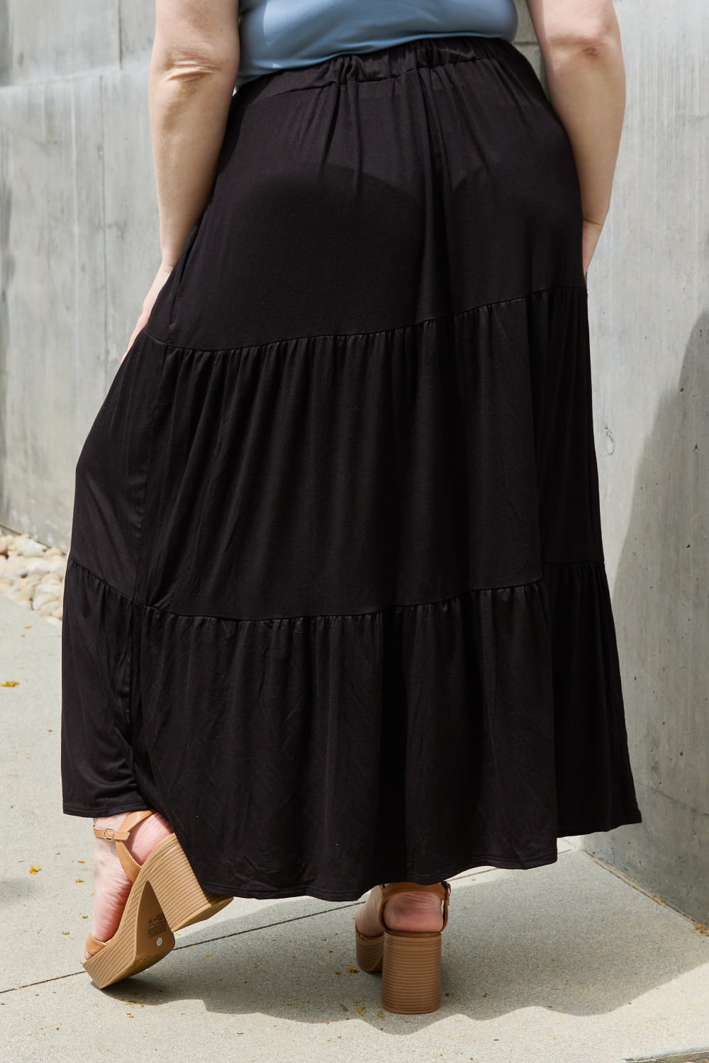 So Easy Full Size Solid Maxi Skirt - Bottoms - Skirts - 2 - 2024