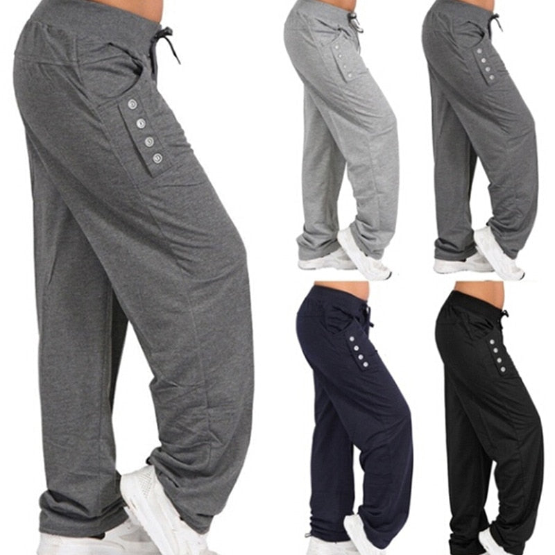 Elastic Waist Jogger Trousers - Bottoms - Pants - 5 - 2024