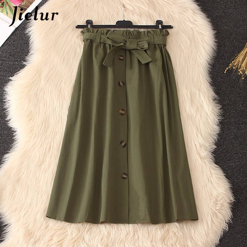 Elegant High Waist Pleated Skirts - Green / One Size - Bottoms - Clothing - 12 - 2024