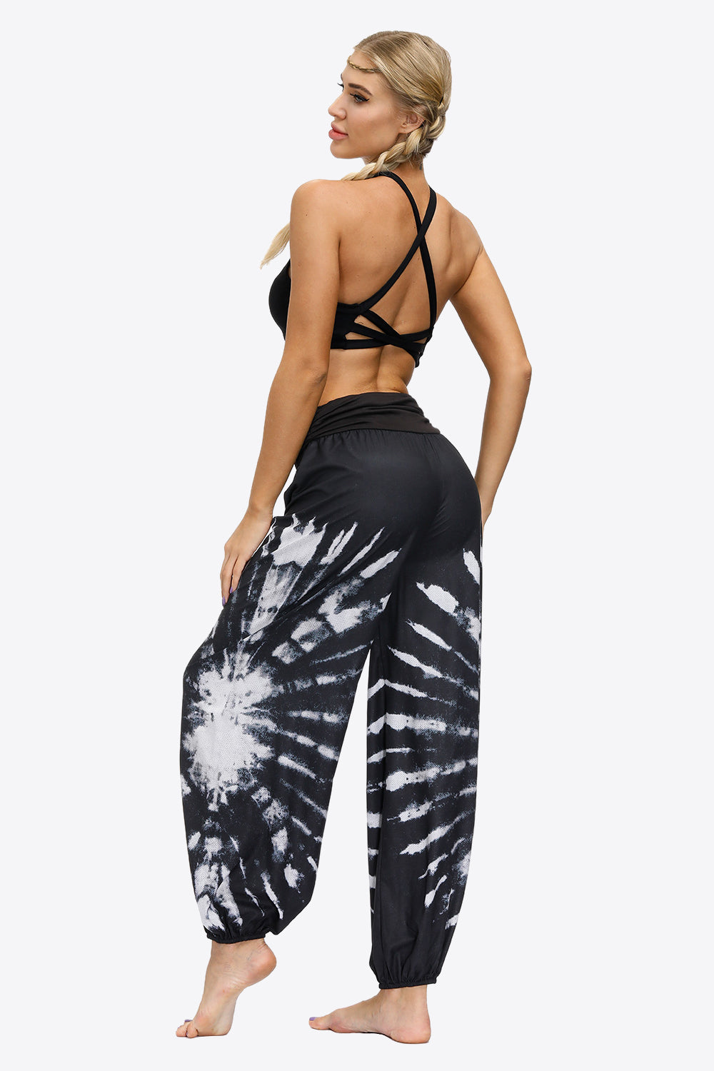 Exotic Style Printed Ruched Pants - Bottoms - Pants - 2 - 2024