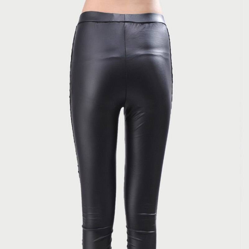 Faux Leather Gothic Leggings - Black / One Size / Nearest Warehouse - Bottoms - Clothing - 14 - 2024