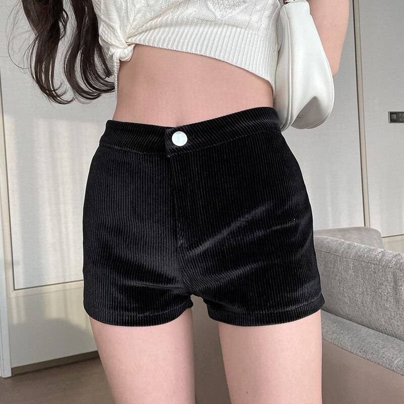 Faux Leather High Waisted Shorts - Bottoms - Shorts - 20 - 2024