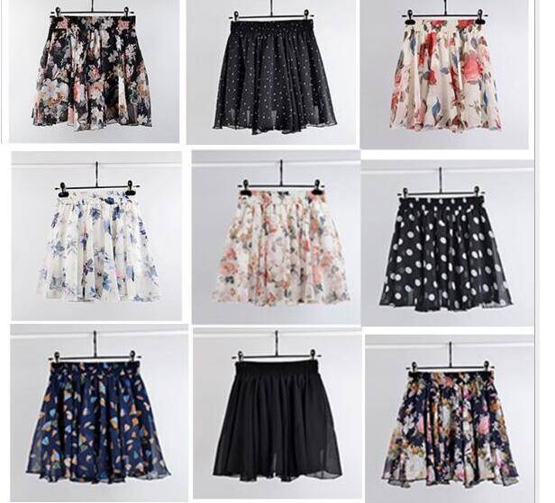 Floral Mini Skirt - Bottoms - Skirts - 1 - 2024