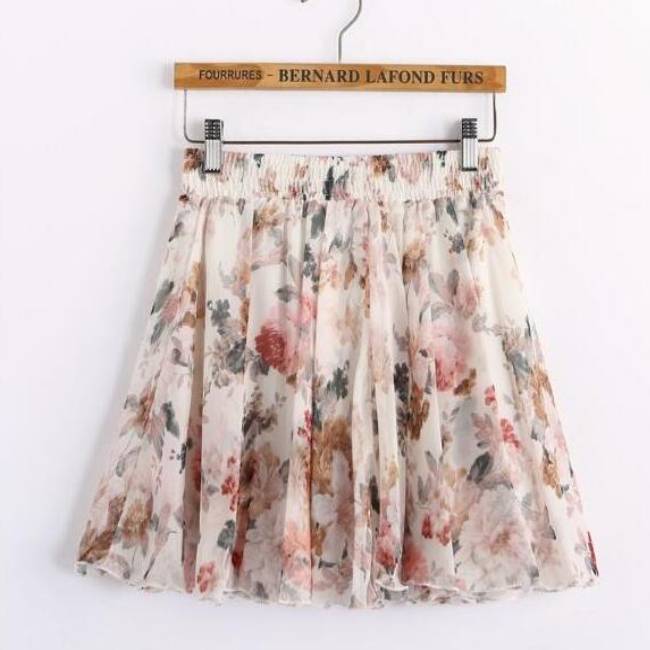 Floral Mini Skirt - 14 / One Size - Bottoms - Skirts - 20 - 2024