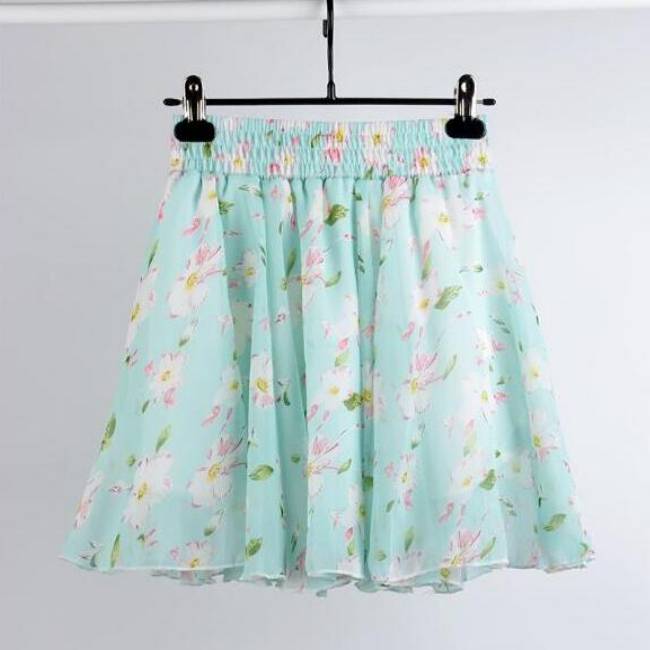 Floral Mini Skirt - 13 / One Size - Bottoms - Skirts - 23 - 2024