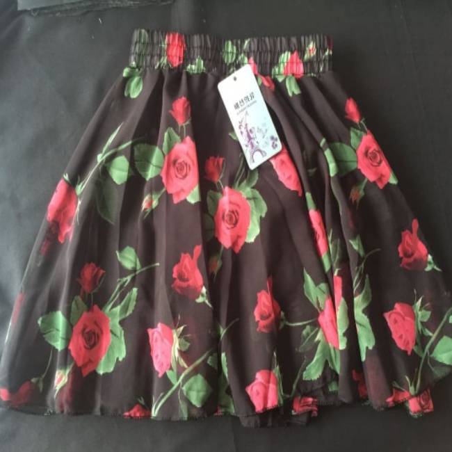 Floral Mini Skirt - 22 / One Size - Bottoms - Skirts - 28 - 2024