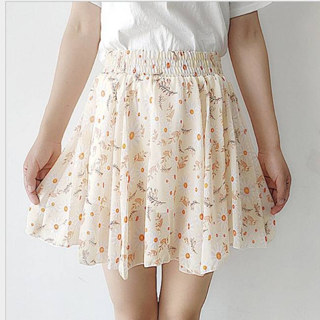 Floral Mini Skirt - 12 / One Size - Bottoms - Skirts - 33 - 2024