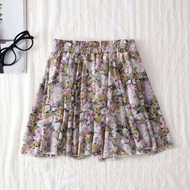 Floral Mini Skirt - 19 / One Size - Bottoms - Skirts - 8 - 2024